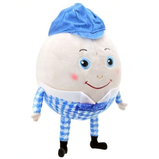 Wilberry - Humpty Dumpty Soft Toy - WB001406, Mavi, Beyaz : Amazon